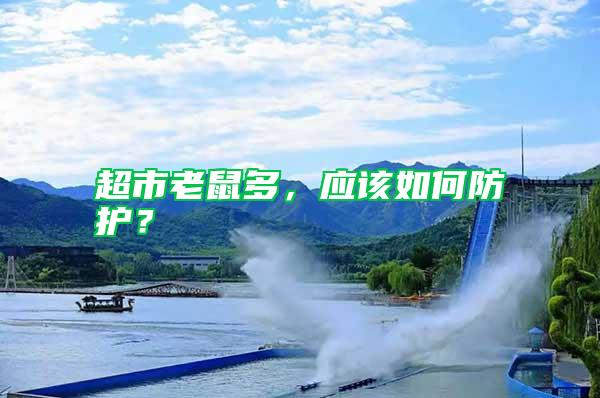 超市老鼠多，應該如何防護？